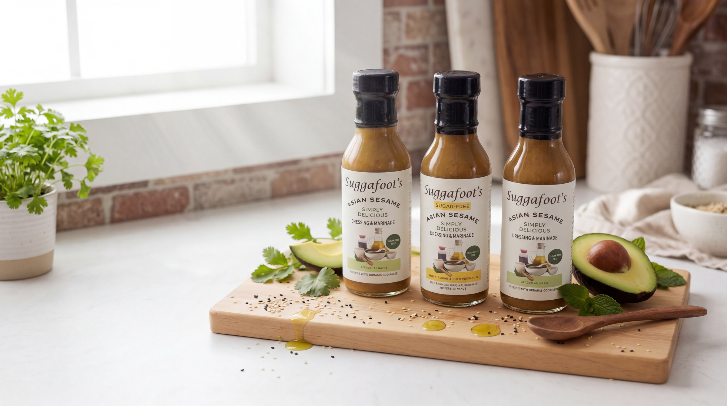 Suggafoot's Organic Asian Sesame Dressing and Marinade