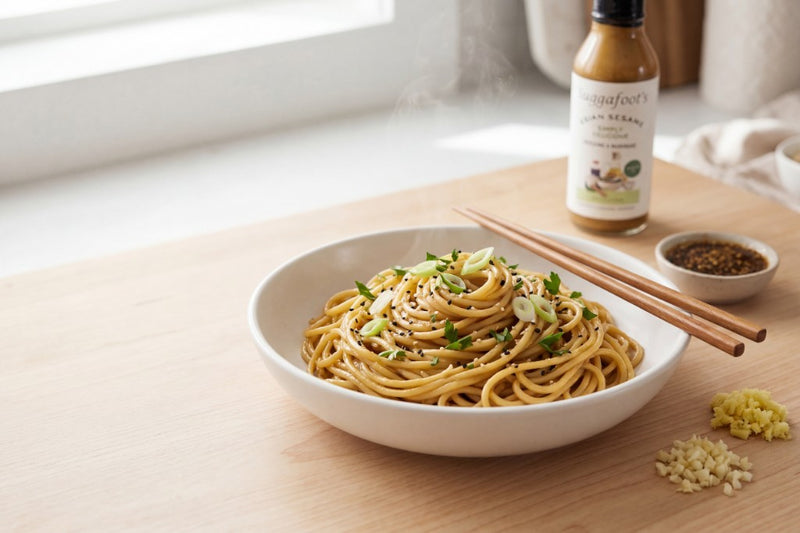 Garlic Sesame Noodles